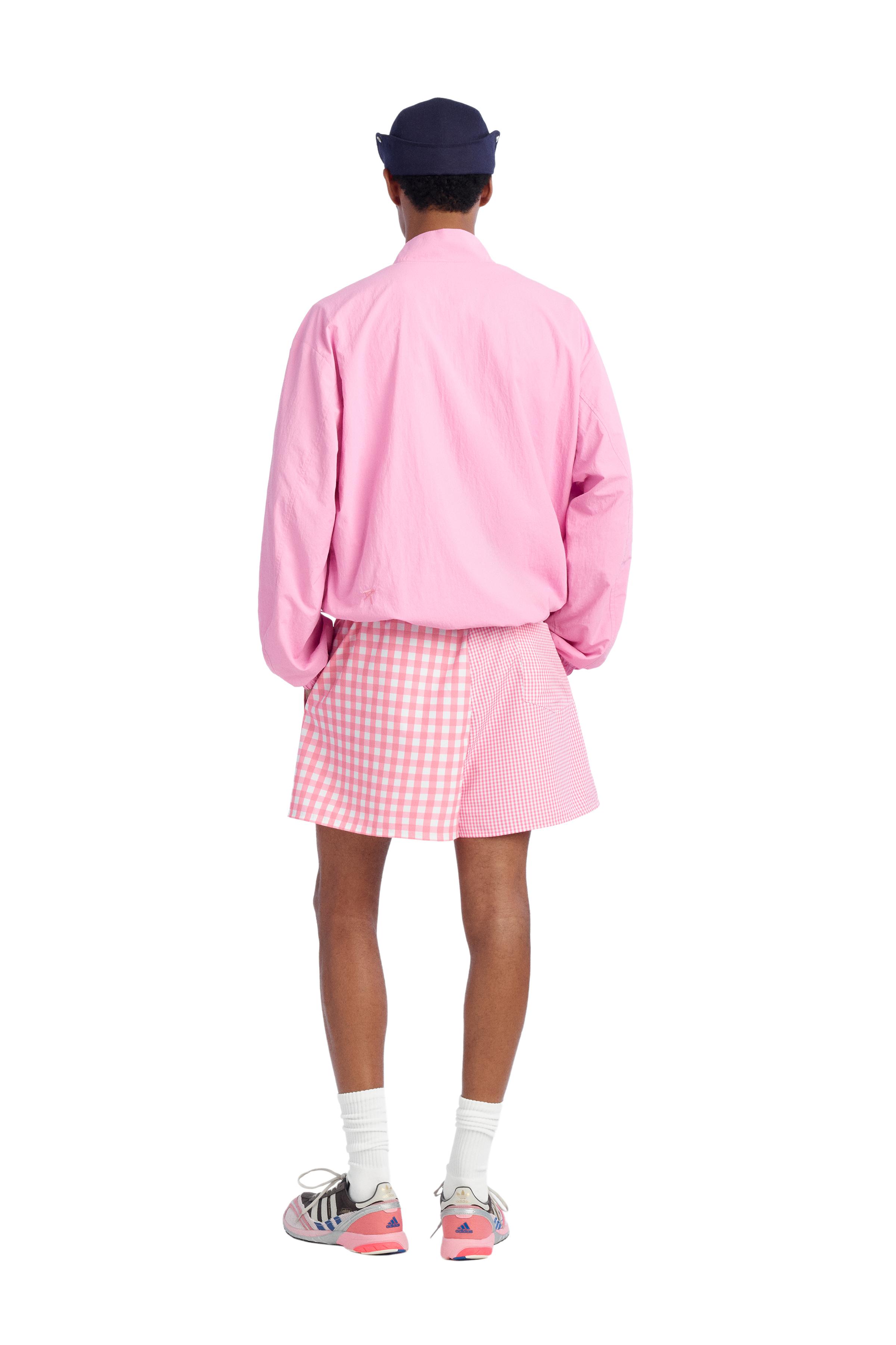 MAILLOT DE BAIN MI-LONG À CARREAUX